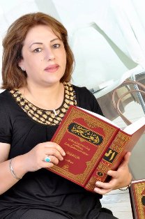 غريد الشيخ تهدي المكتبة العربية أول معجم إلكتروني حديث