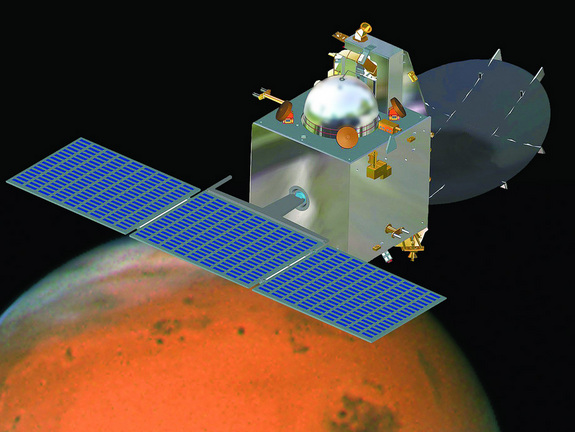 البعثة الفضائية للمكوك الهندي تغادر مجال الأرض باتجاه المريخ