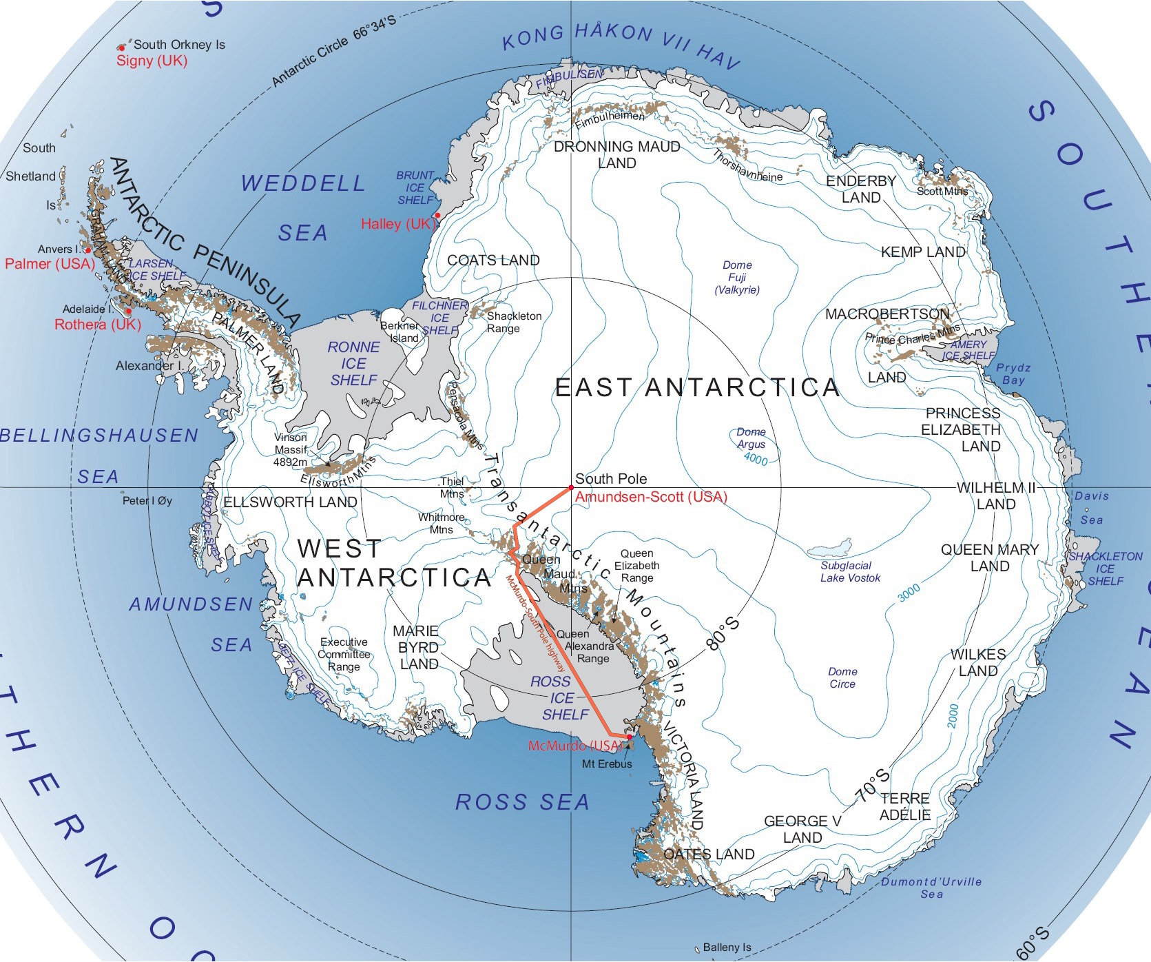 الصين تبني كاسحة جليد عملاقة لاستكشاف القطب الجنوبي