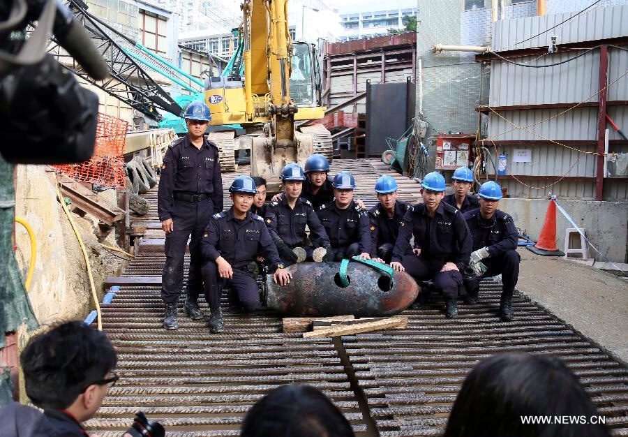 هونج كونج: اكتشاف قنبلة من مخلفات الحرب العالمية الثانية!
