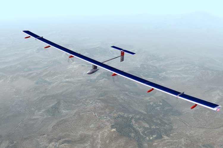 الهند أول دولة تستقبل الطائرة الشمسية