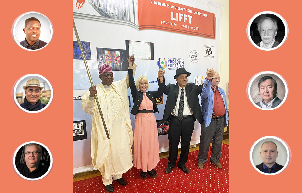 راية مهرجان أوراسيا الأدبي … من مصر إلى نيجيريا
