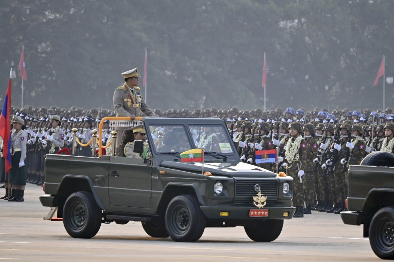 [آسيا اليوم] حكومة ميانمار العسكرية: دول قوية تدعم المتمردين